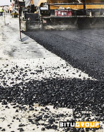 Road material - bitumen - emulsifier