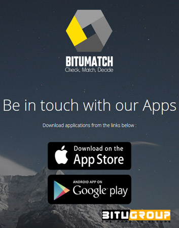 Bitumatch App - bitugroup